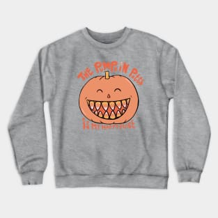 The Pumpkin Patch is My Happy Place Crewneck Sweatshirt